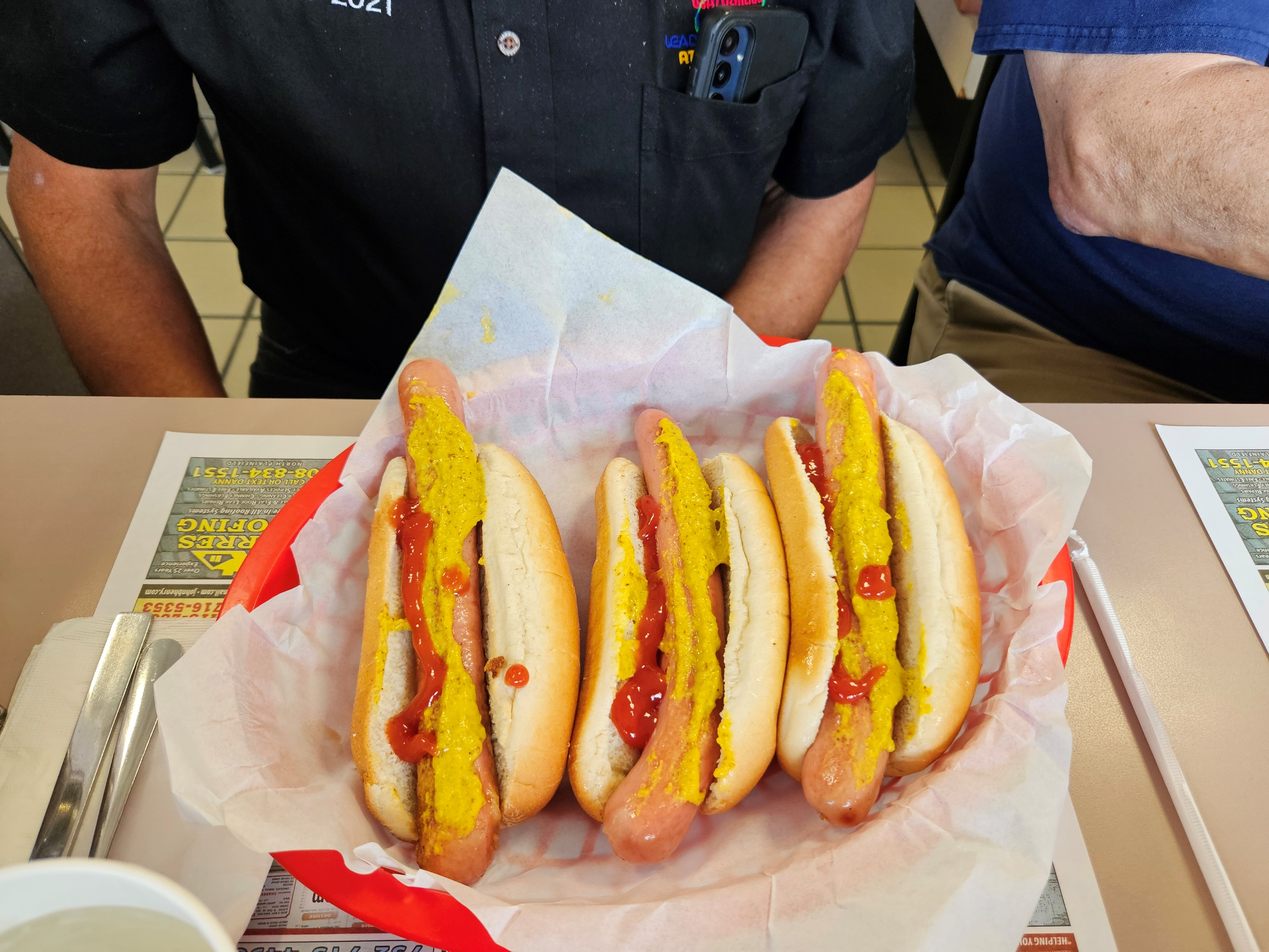 Kevin Says Now you see 'em.......